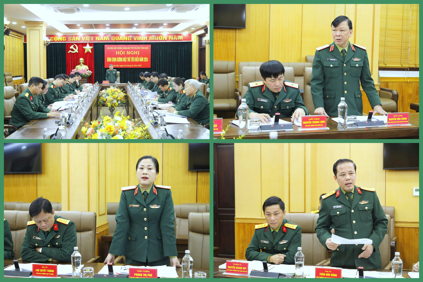 Thành viên Hội đồng bình chọn nêu ý kiến tại hội nghị.