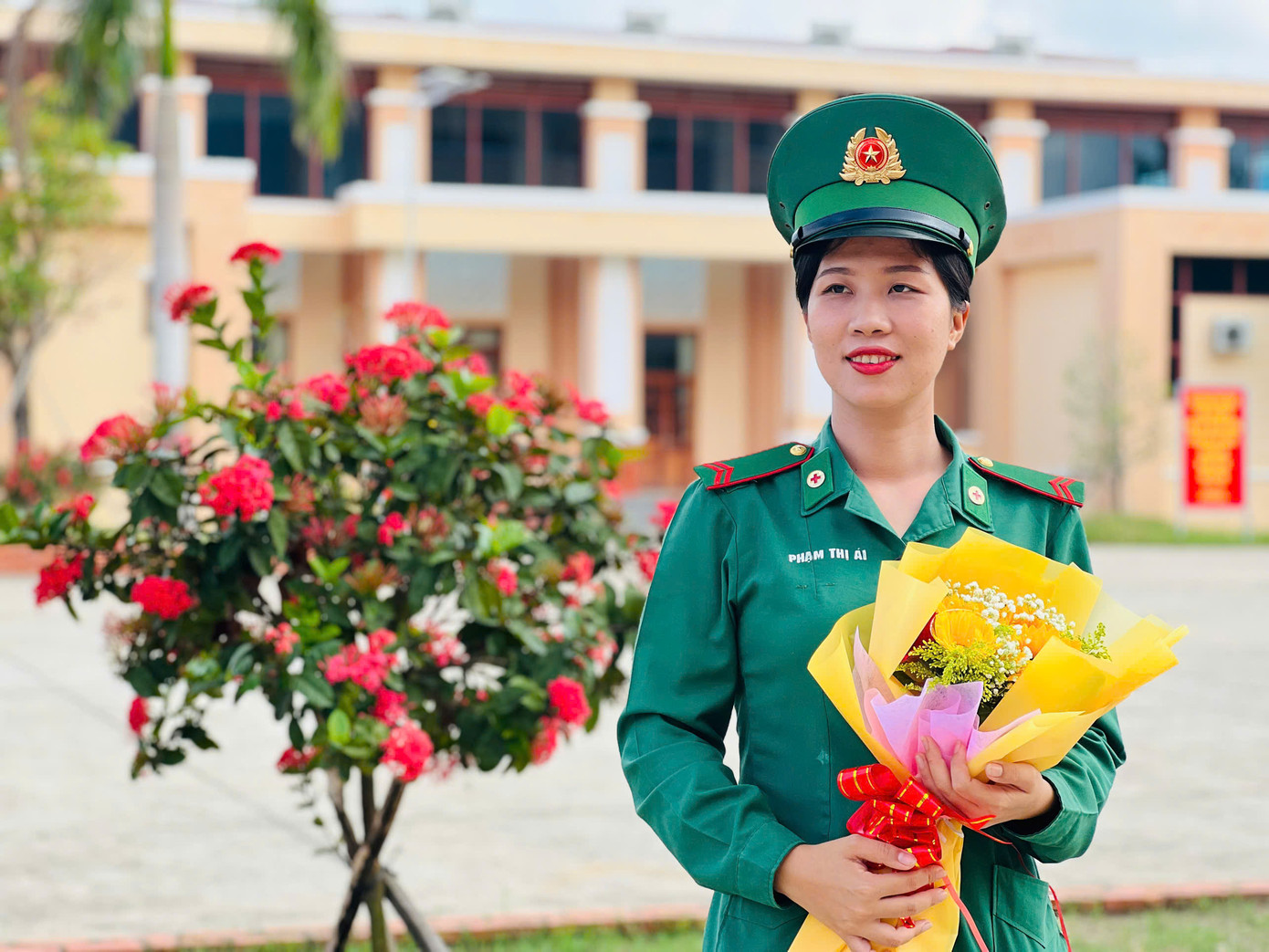 Binh nhất Phạm Thị Ái.