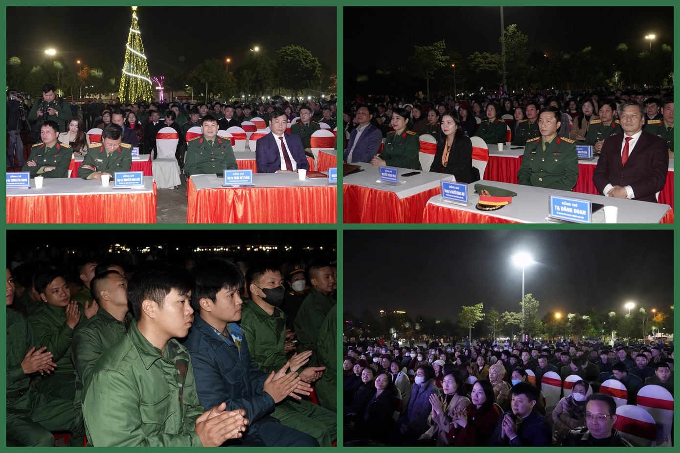 Các đại biểu tham dự đêm lửa trại “Tiếp lửa truyền thống - Vững bước tương lai”. Các đại biểu tham dự đêm lửa trại “Tiếp lửa truyền thống - Vững bước tương lai”.