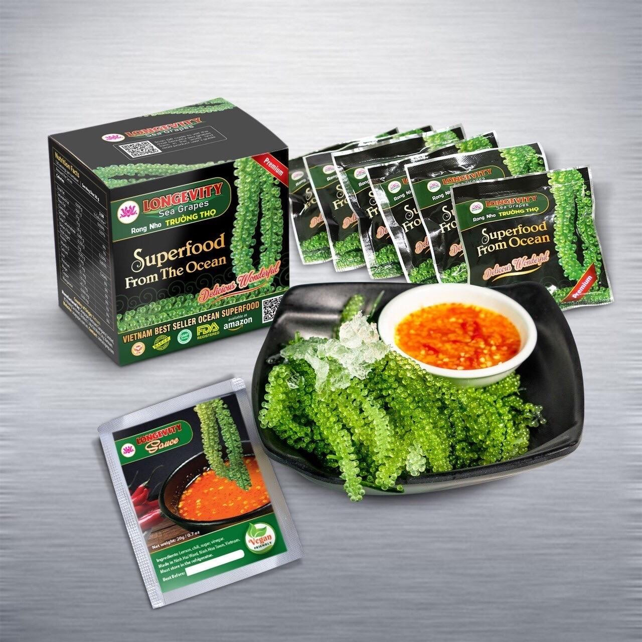 Rong Nho Trường Thọ – sản phẩm thuộc Top 20 thương hiệu nổi tiếng trong cả nước năm 2020 (theo bình chọn của Hội Bảo vệ Người tiêu dùng Việt Nam).