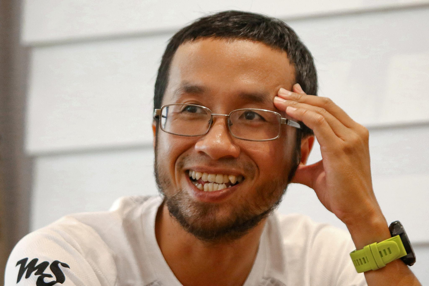 Anh Trần Minh Khôi đang là huấn luyện viên kiêm Giám đốc học viện chạy bộ Magic Stride