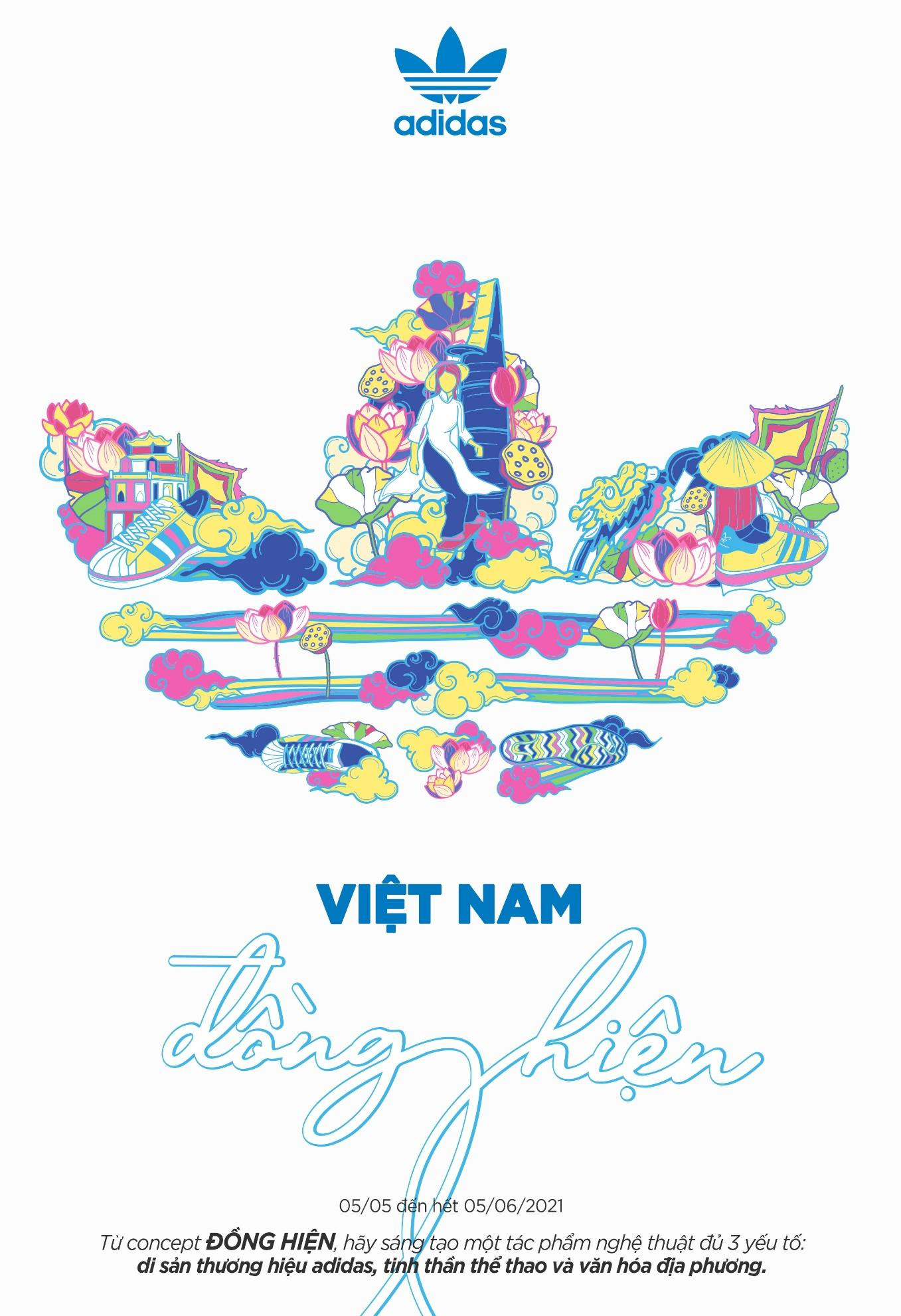 Poster cuộc thi “Việt Nam Đồng Hiện”