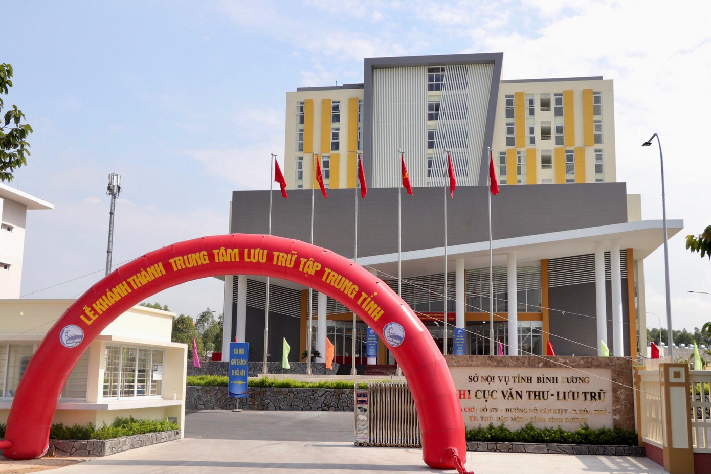 Trung tâm lưu trữ tập trung tỉnh Bình Dương Trung tâm lưu trữ tập trung tỉnh Bình Dương