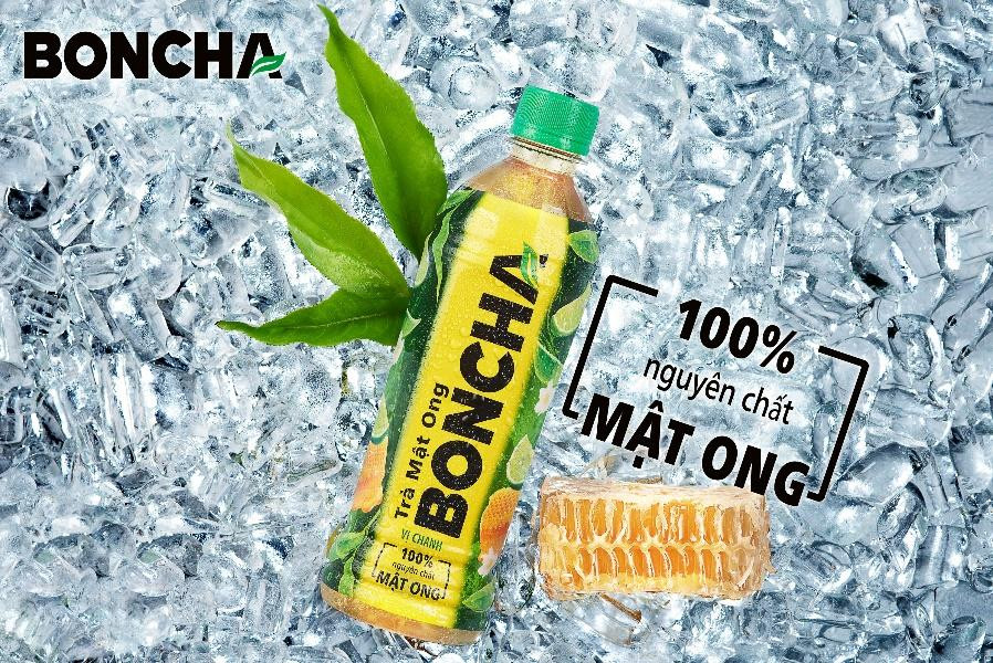 Trà Mật Ong BONCHA Thanh Mát Cuộn Trào