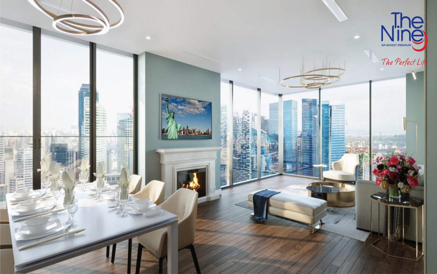 Căn hộ “không cột” với tầm nhìn vô tận Căn hộ “không cột” với tầm nhìn vô tận