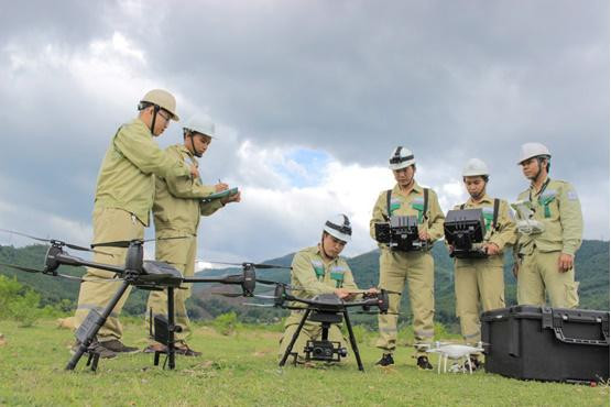 PTC2 ứng dụng flycam trong công tác quản lý vận hành lưới điện truyền tải