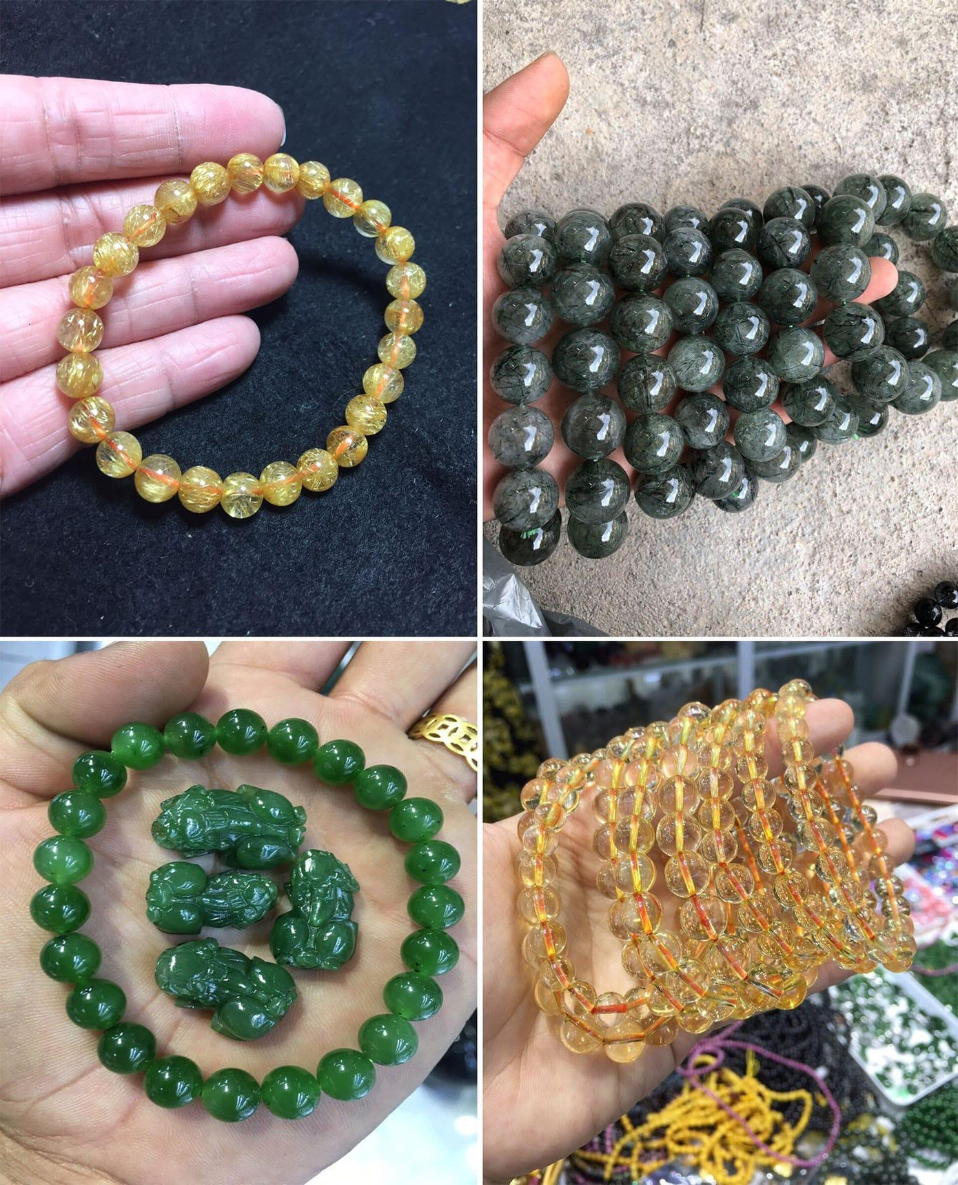 Một vài thiết kế trang sức phong thủy đẹp tại cửa hàng phong thủy Hoàng Yến