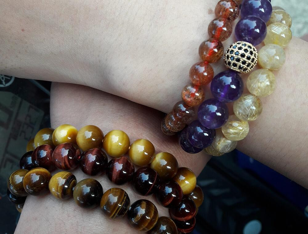 Một trong những sản phẩm của cửa hàng trang sức phong thủy