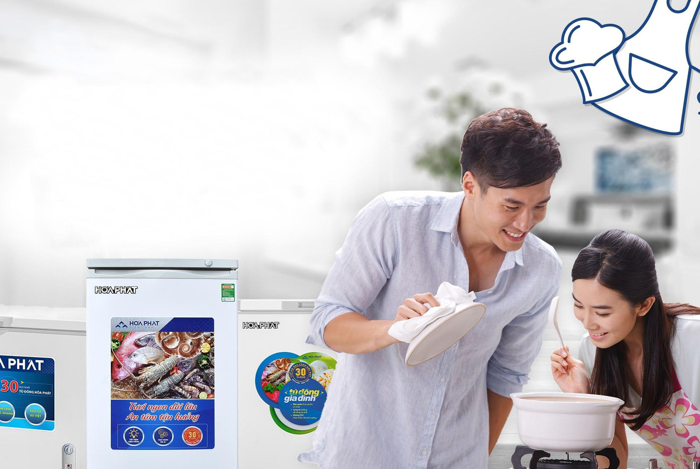 Gia đình hiện đại không ngại xài tủ đông Gia đình hiện đại không ngại xài tủ đông