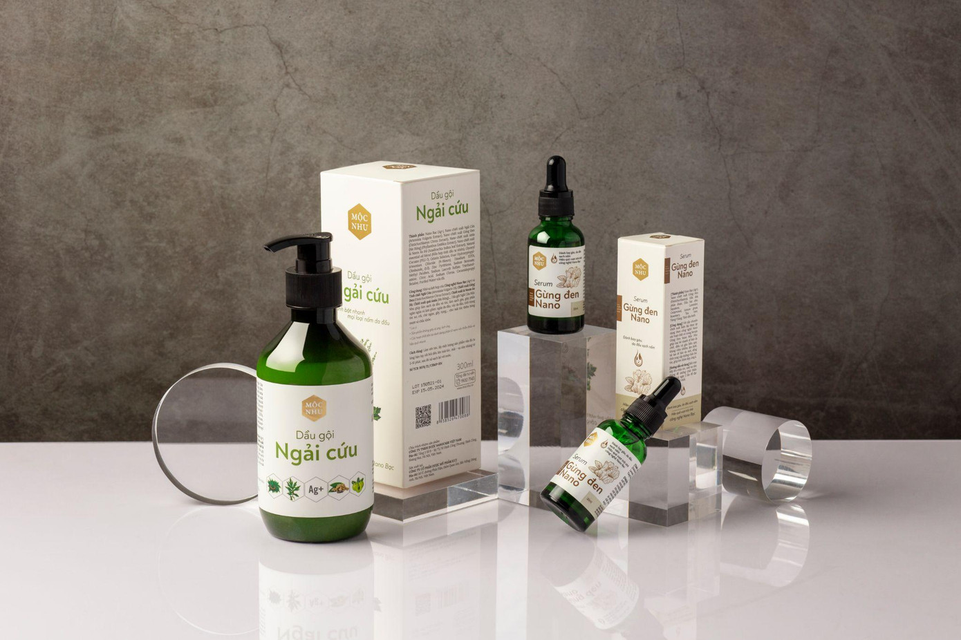 Bộ đôi Ngải cứu &amp; Gừng đen Mộc Nhu hiệu quả gấp nhiều lần so với sản phẩm khác