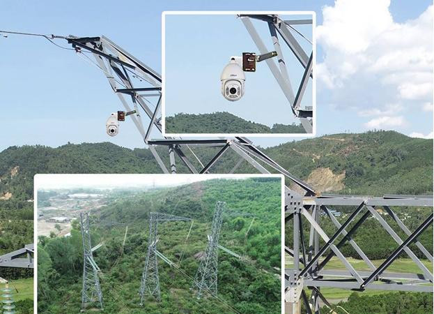 Hệ thống camera giám sát đường dây truyền tải điện