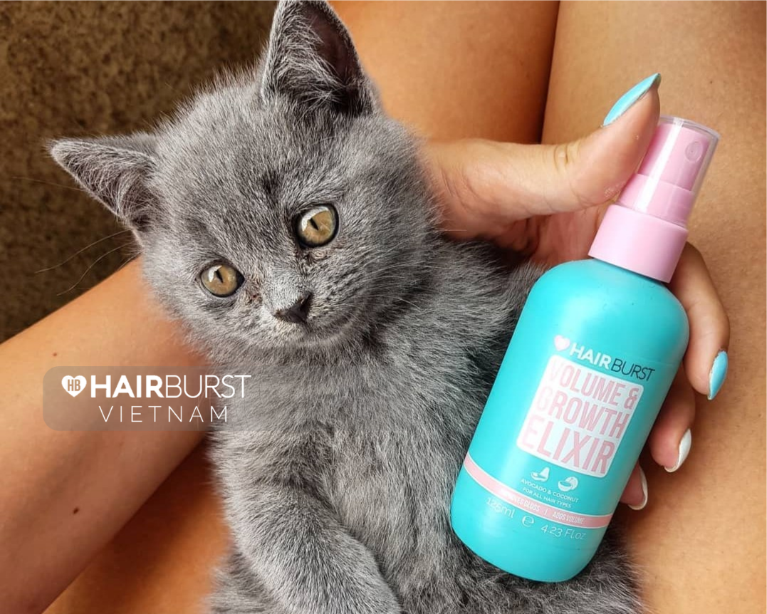Các sản phẩm của Hairburst không chứa hóa chất độc hại, không thử nghiệm trên động vật
