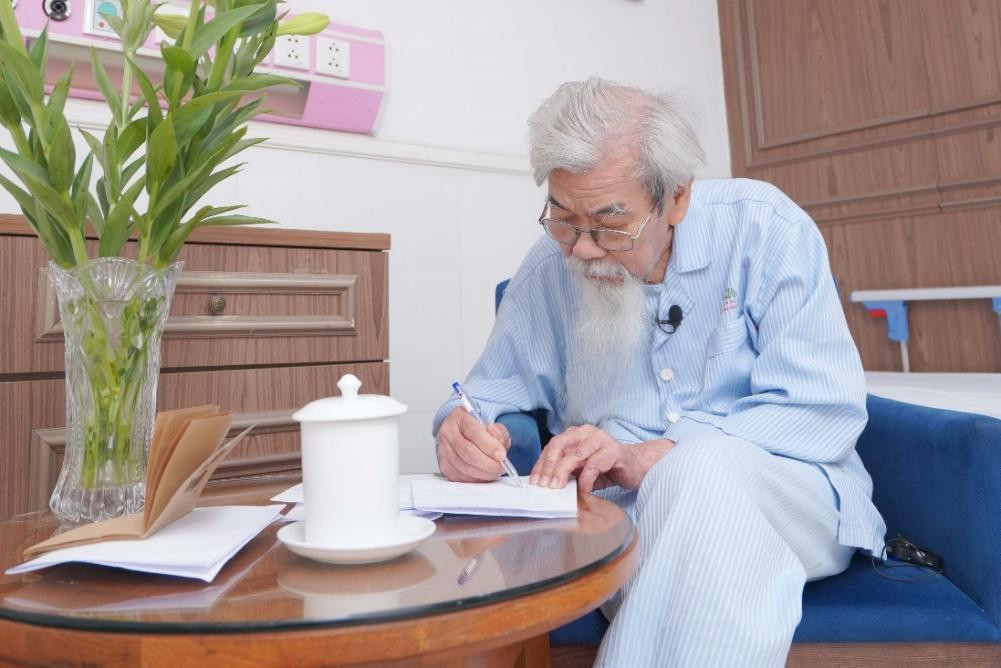 Sức khỏe cụ Bằng ổn định sau 10 ngày điều trị