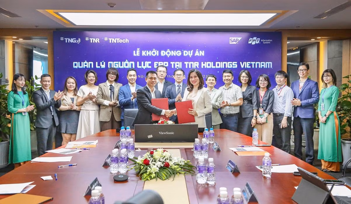 Lễ Khởi động dự án Quản lý nguồn lực ERP tại TNR Holdings Vietnam.