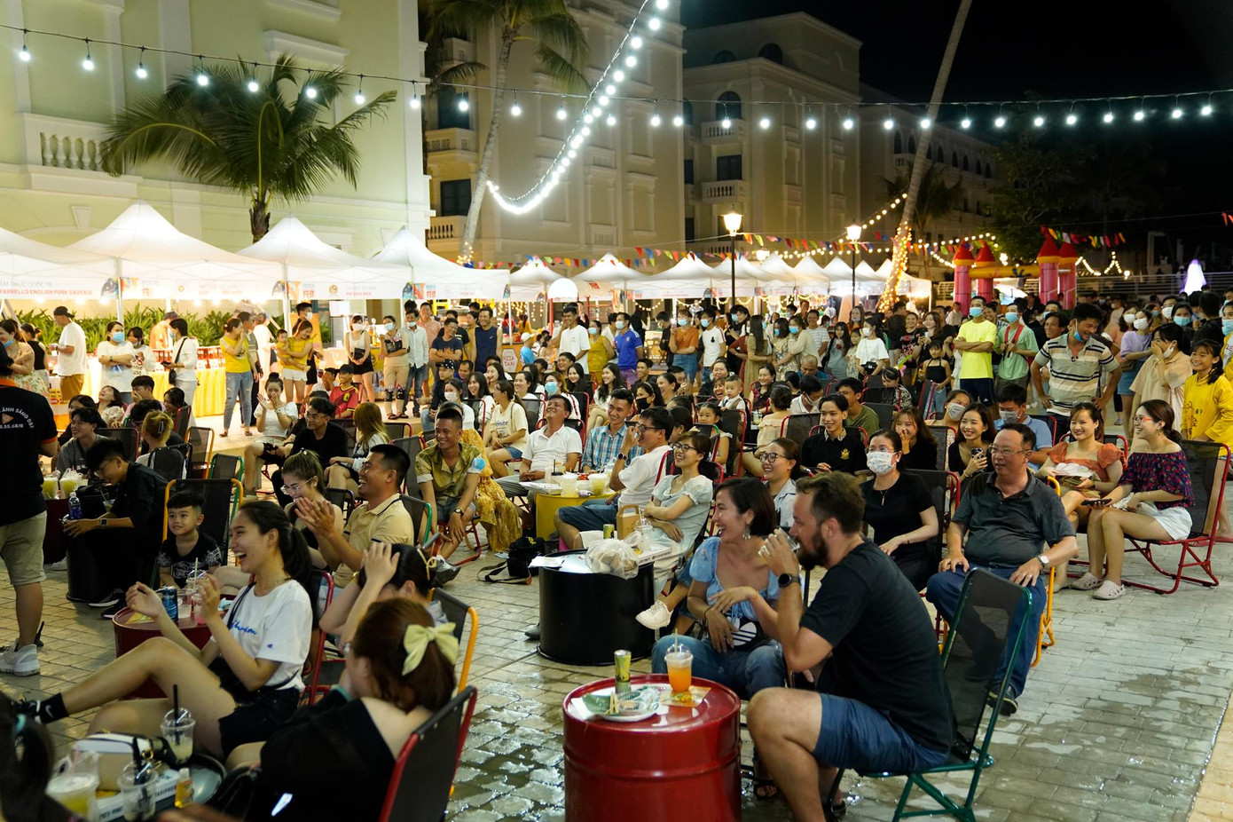 Không khí nhộn nhịp trong một phiên Marina Beach Fest 01, diễn ra dịp 30/4 – 2/5 vừa qua