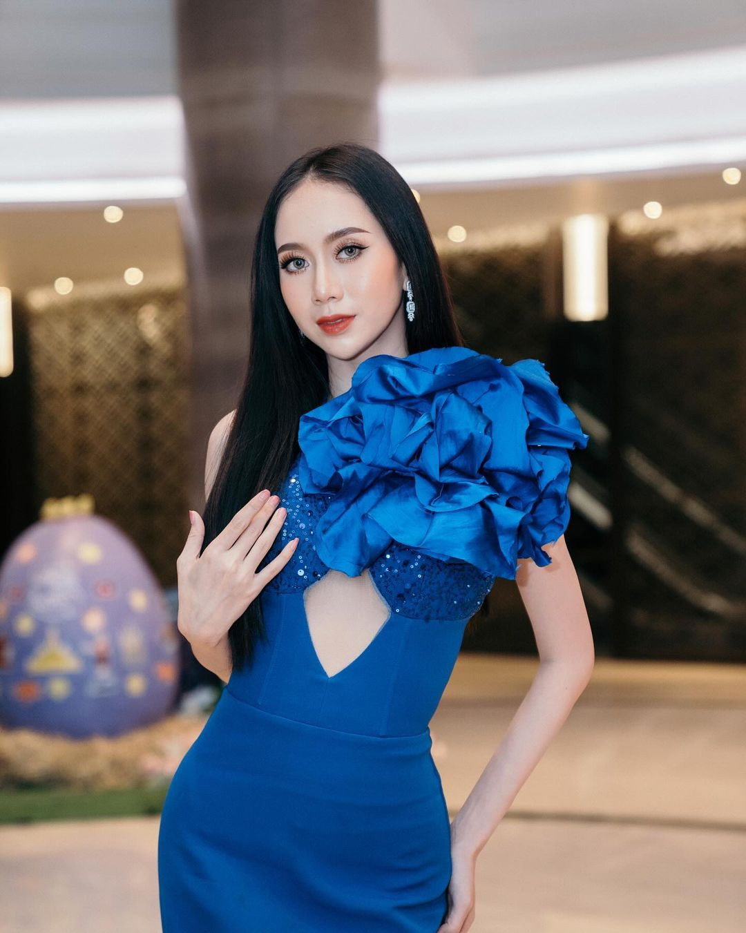 Trong chung kết, người đẹp đã có màn trình diễn ấn tượng qua các phần thi trang phục dạ hội, áo tắm và ứng xử. Cô thể hiện niềm đam mê với việc bảo vệ môi trường trước ban giám khảo.