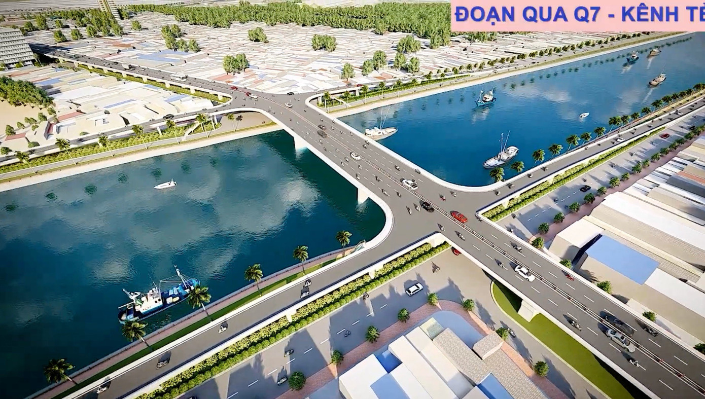 Với các nhánh cầu dẫn còn lại, xây dựng hai cầu nhánh N1, N2 kết nối từ cầu Nguyễn Khoái - Trần Đình Xu lên xuống từ đường Trần Xuân Soạn. Với các nhánh cầu dẫn còn lại, xây dựng hai cầu nhánh N1, N2 kết nối từ cầu Nguyễn Khoái - Trần Đình Xu lên xuống từ đường Trần Xuân Soạn.