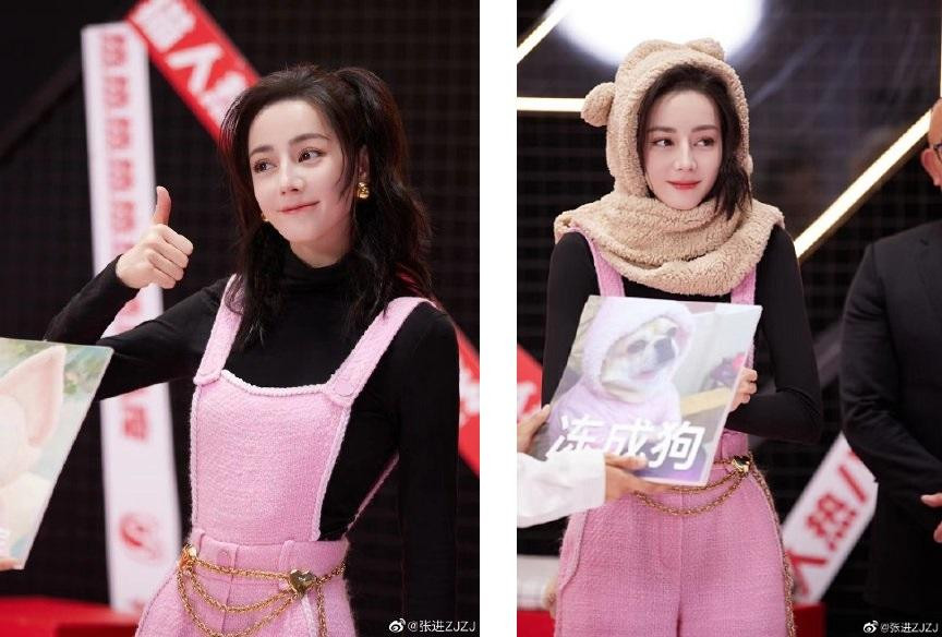 Trên Weibo, dân mạng chia sẻ những khoảnh khắc đáng yêu của Nhiệt Ba trong chương trình, kèm theo vô số bình luận trầm trồ: &quot;Không có hình tượng nào có thể làm khó Nhiệt Ba&quot;, &quot;Dương Dương thật may mắn&quot;, &quot;Cô ấy dễ thương quá&quot;, &quot;Nhiệt Ba là cô gái ấm áp. Cô ấy nhắc nhở mọi người nên mặc ấm để giữ gìn sức khỏe&quot;, &quot;Cô ấy vẫn mảnh mai dù mặc đồ ấm&quot;...