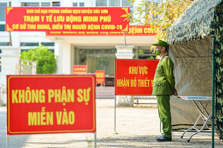 Trạm y tế lưu động điều trị F0 tại Hà Nội hoạt động như thế nào? ảnh 1 Trạm y tế lưu động điều trị F0 tại Hà Nội hoạt động như thế nào? ảnh 1
