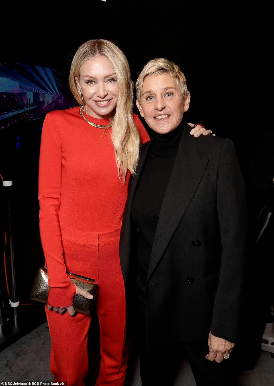 MC đình đám Ellen DeGeneres và vợ Portia de Rossi.