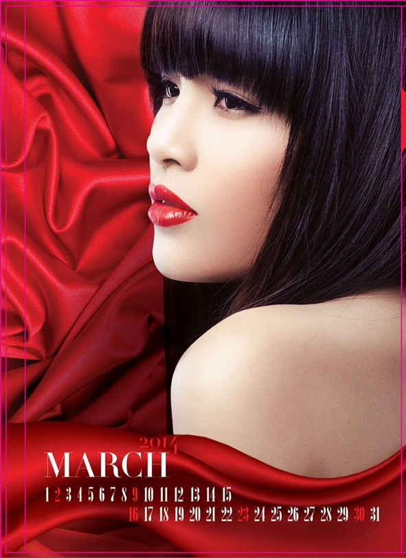 Elite tung ảnh lịch với dàn mẫu đẹp lung linh ảnh 3