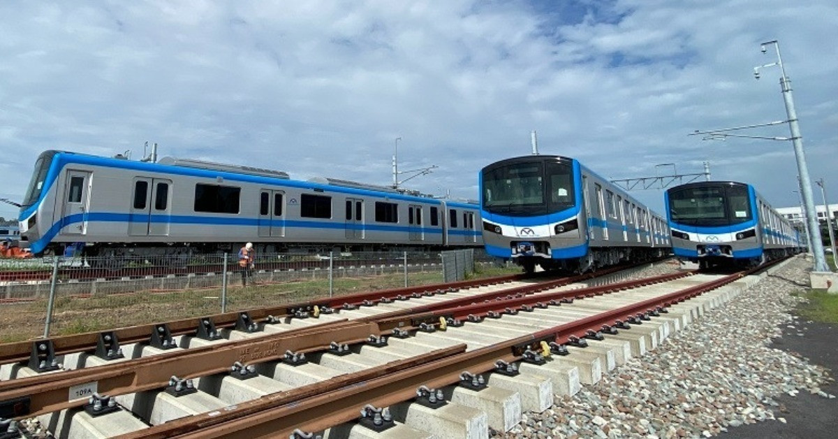 Theo kế hoạch, tuyến metro số 1 (Bến Thành - Suối Tiên) sẽ khai thác thương mại vào cuối năm 2024. Ảnh: T.K.