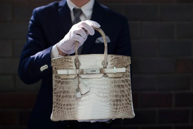 Một mẫu túi túi xách Hermes bạch tạng. Ảnh: Luxity. Một mẫu túi túi xách Hermes bạch tạng. Ảnh: Luxity.