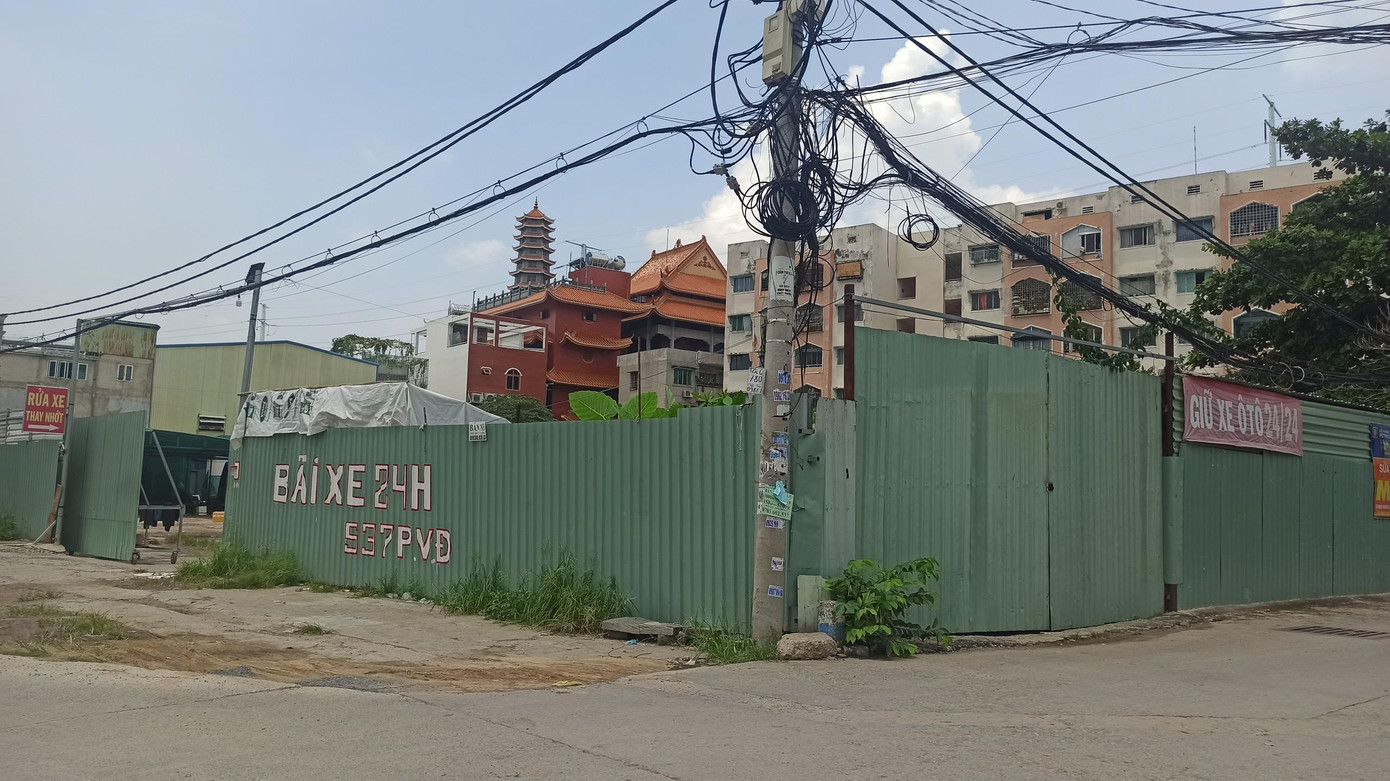 Khu vực nơi thiếu nữ 16 tuổi xuống xe rồi mất liên lạc với gia đình.