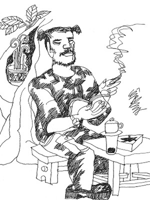 Tranh minh họa: lê trí dũng