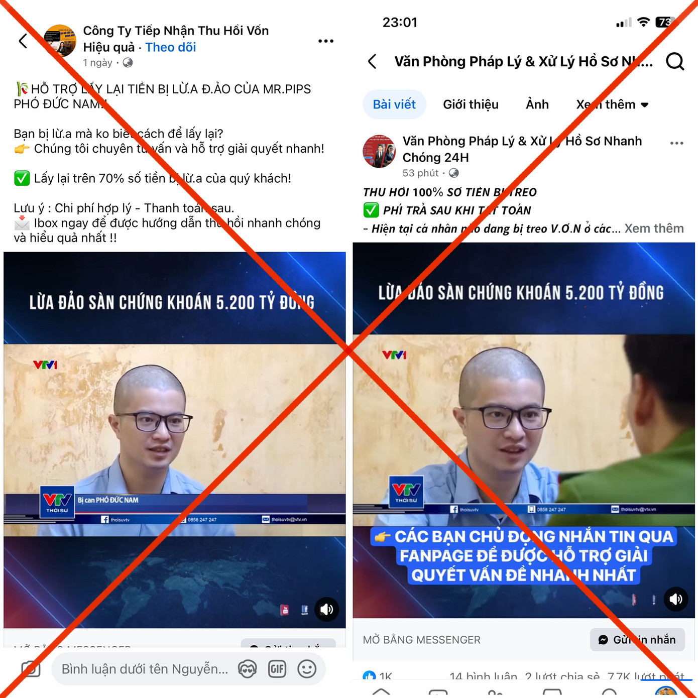 Cảnh báo chiêu trò lừa đảo mới nhắm vào nạn nhân vụ Mr. Pips.