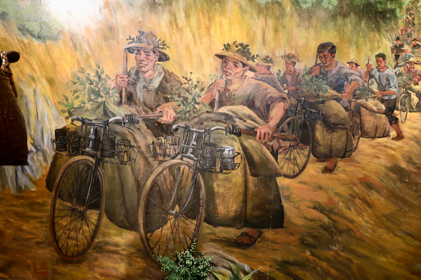 Khi đó, lực lượng xe đạp thồ được biên chế từng đoàn, mỗi đoàn có nhiều trung đội, mỗi trung đội từ 30 - 40 xe và có 1 xe chuyên chở phụ tùng thay thế, sửa chữa dọc đường.