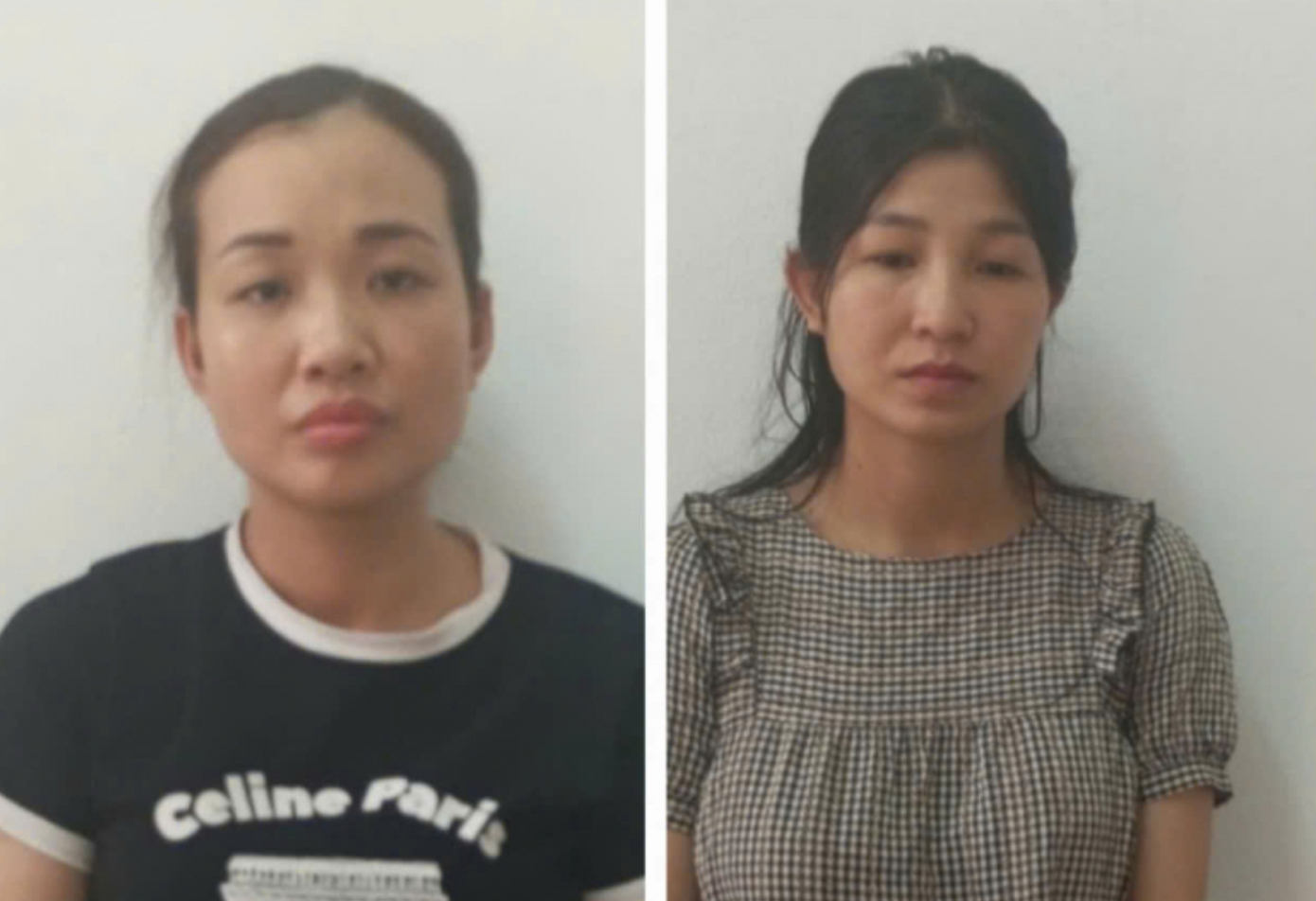 Hai đối tượng Phạm Thị Hoài và Nguyễn Thị Phương. Hai đối tượng Phạm Thị Hoài và Nguyễn Thị Phương.