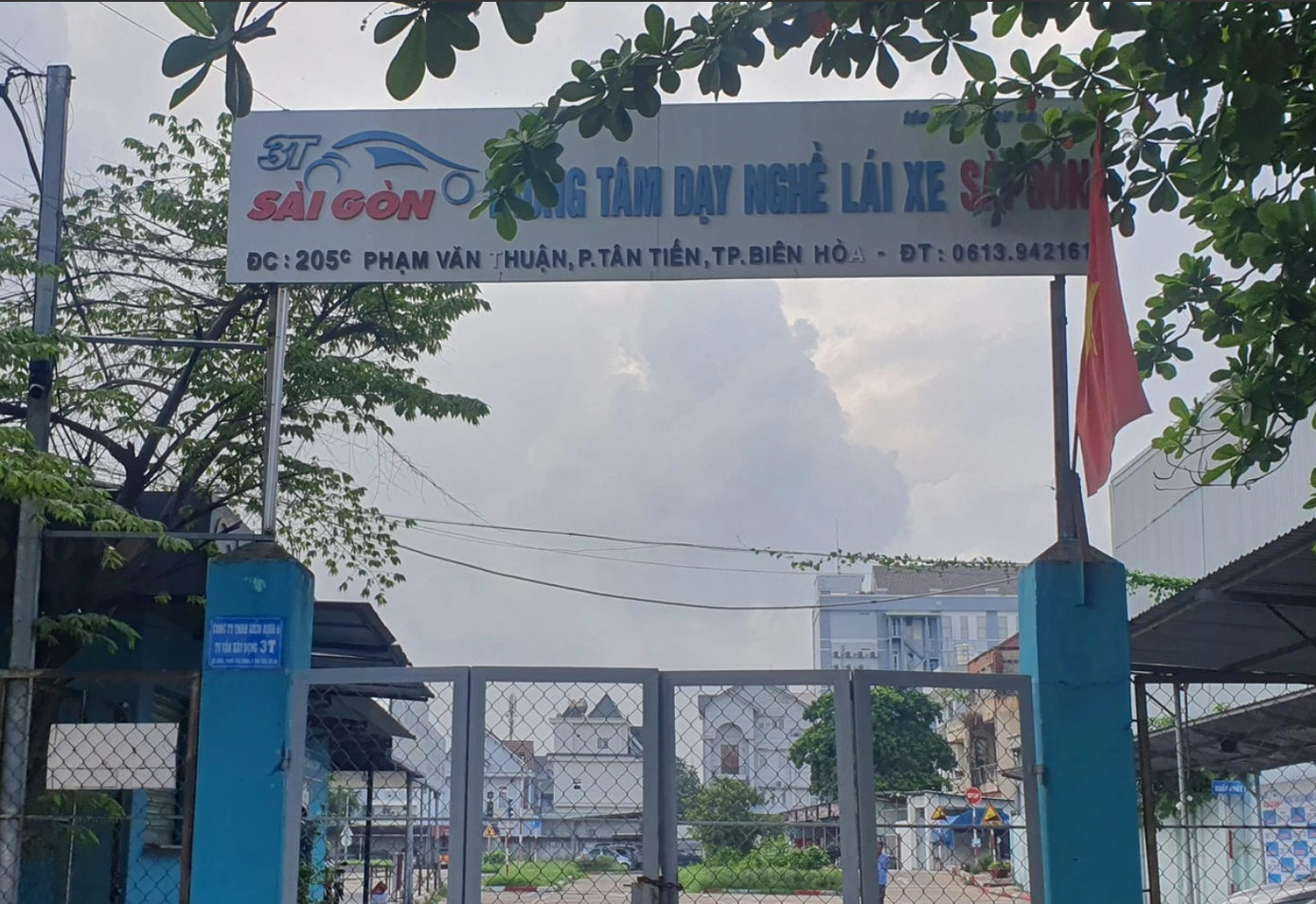 Vụ án xảy ra tại Trung tâm dạy lái xe Sài Gòn.