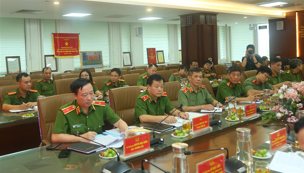 Các đại biểu tại hội nghị. Ảnh: BCA.