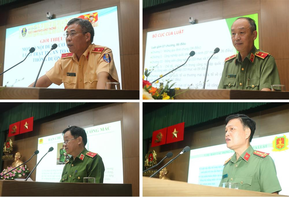 Các đại biểu tham dự, phát biểu tại Hội nghị.