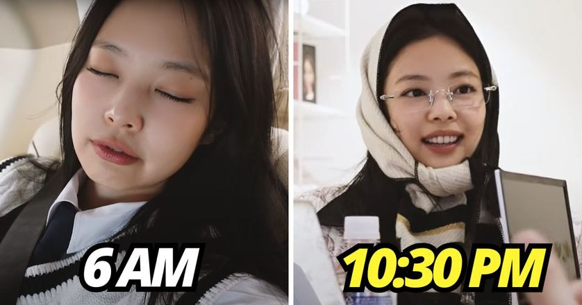 Trong vlog mới, Jennie ghi lại một ngày làm việc từ 6h-22h30.