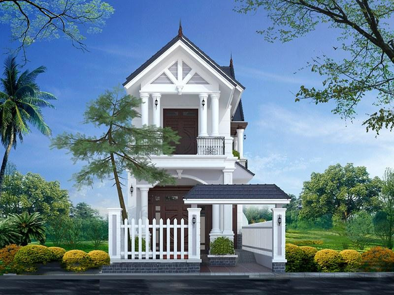 Trong đó, nhà ống 2 tầng kiểu mái Thái có mặt tiền 6m đang được coi là xu hướng phổ biến trong thiết kế nhà phố những năm gần đây. Bởi tính thẩm mỹ cao, mang đến vẻ sang trọng, tiện nghi và gây ấn tượng cho người xung quanh khi lần đầu chiêm ngưỡng.