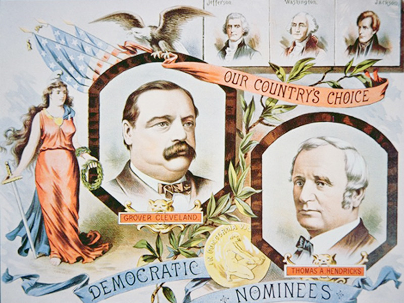 Trong chiến dịch tranh cử 1884, ứng cử viên Dân chủ Grover Cleveland (sau này là tổng thống thứ 22 và thứ 24) đã bị buộc tội có con hoang!