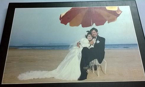 Ảnh cưới đặc biệt và chuyện tình ly kỳ của các sao thập niên 90 ảnh 2