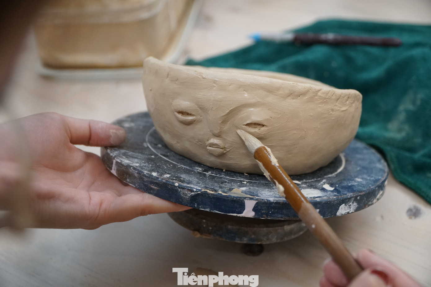 Từng nét vẽ được chăm chút, tỉ mỉ.