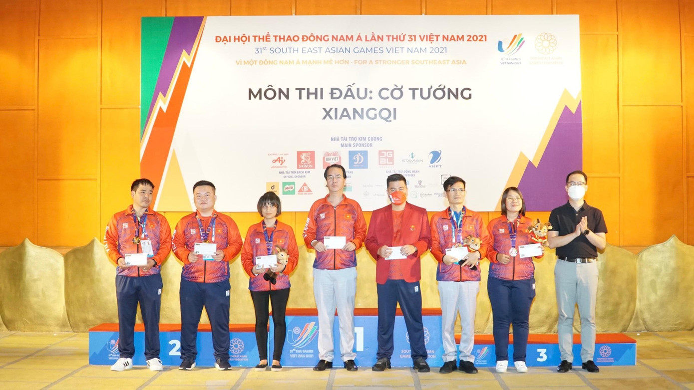 Các tuyển thủ đội tuyển cờ tướng Việt Nam