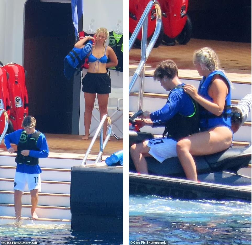 Cậu út Cruz Beckham dẫn theo bạn gái mới Tana Holding đi nghỉ cùng gia đình. Cặp đôi tuổi teen mới quen nhau được vài tháng không lâu sau khi Cruz chia tay tình cũ Bliss Chapman.