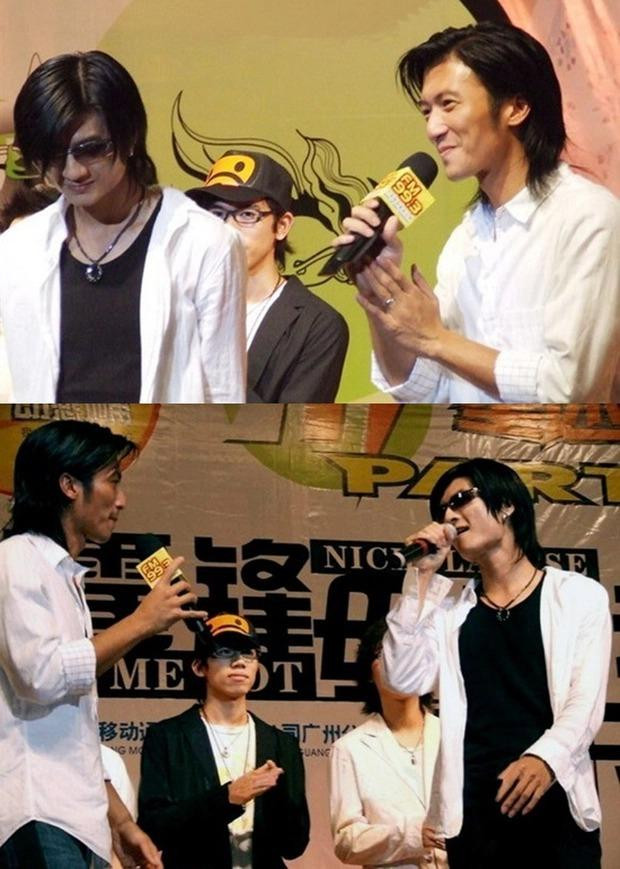 Hoàng Ninh từng "đụng độ" Tạ Đình Phong trong một buổi biểu diễn.