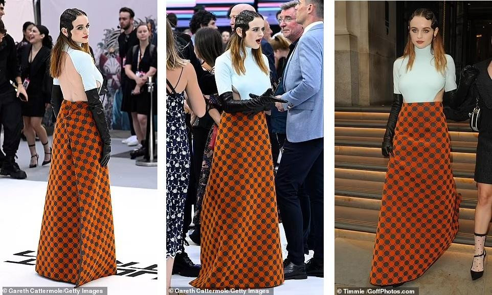 “Bullet Train” đánh dấu bước tiến mới trong sự nghiệp của nữ diễn viên sinh năm 1999. Trước đây, cô chủ yếu đóng phim dành cho tuổi teen, nổi tiếng nhất là &quot;Bốt hôn&quot;. Trong phim mới, cô vào vai The Prince - sát thủ người Anh cải trai thành nữ sinh.