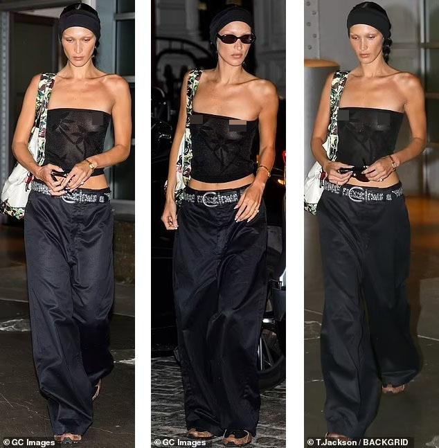 Thân hình 1m75 gầy gò đáng báo động, với phần cổ &quot;trơ xương&quot; và bàn tay khẳng khiu.