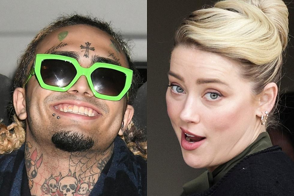 Lil Pump tỏ tình với Amber Heard trên mạng xã hội.