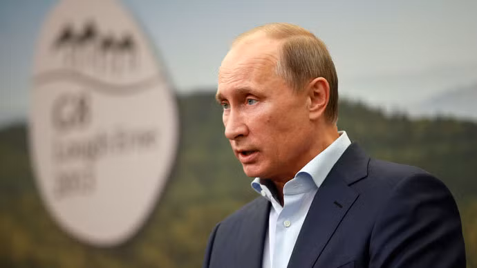 Tổng thống Nga Putin lên tiếng khẳng định chính phủ Syria không sử dụng vũ khí hóa học . Ảnh: RT Tổng thống Nga Putin lên tiếng khẳng định chính phủ Syria không sử dụng vũ khí hóa học