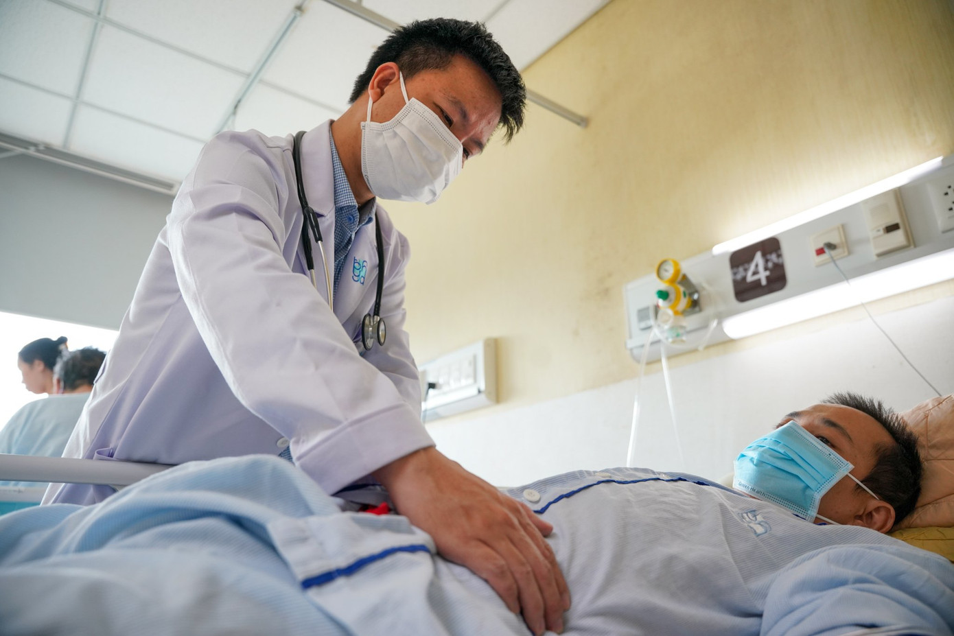 Một trường hợp bị tiểu đường điều trị nội trú tại Bệnh viện Đại học Y Dược TPHCM (ảnh: BVCC)