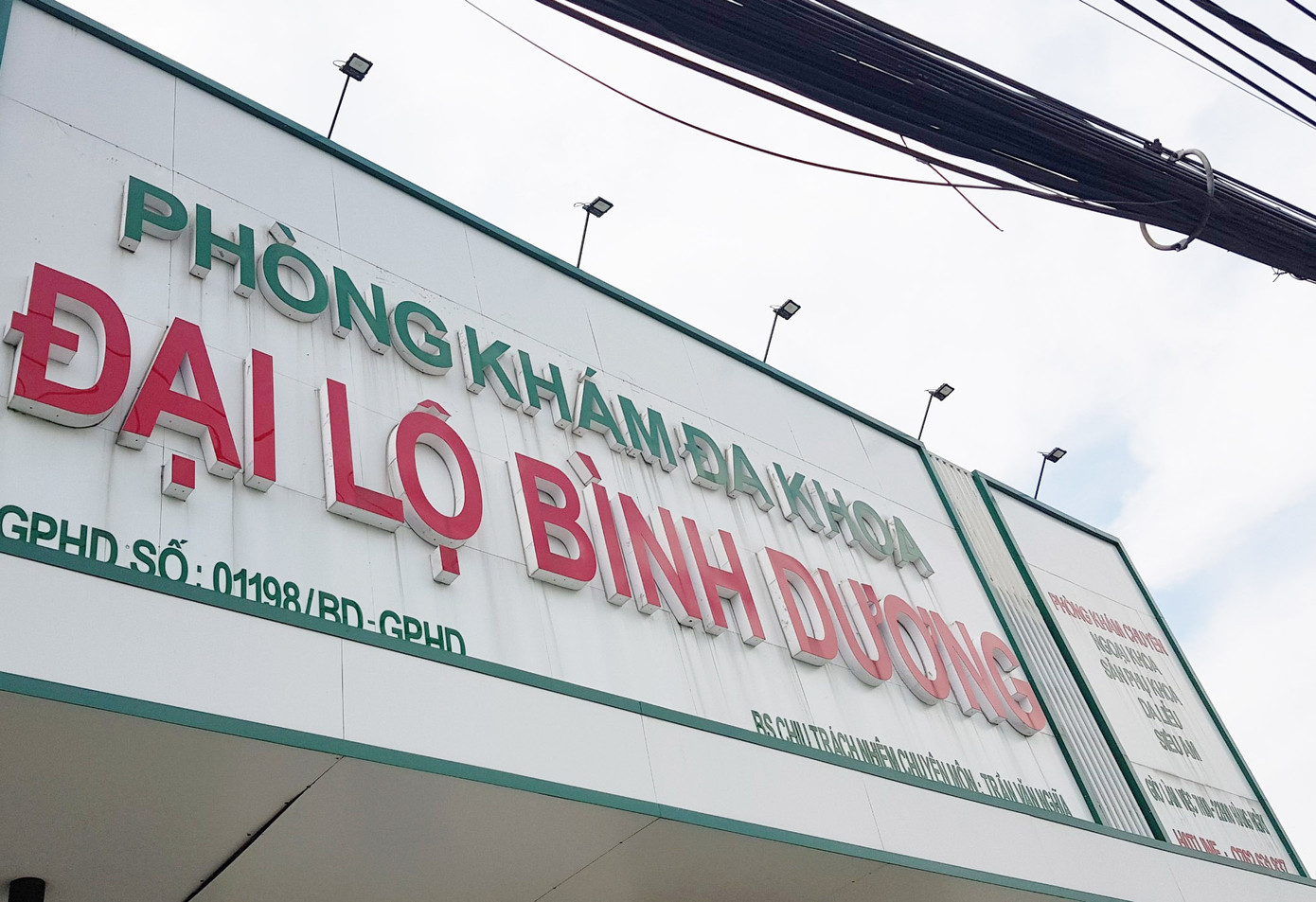 Phòng khám nơi xảy ra vụ việc bác sĩ dùng một tay phá thai 21 tuần tuổi