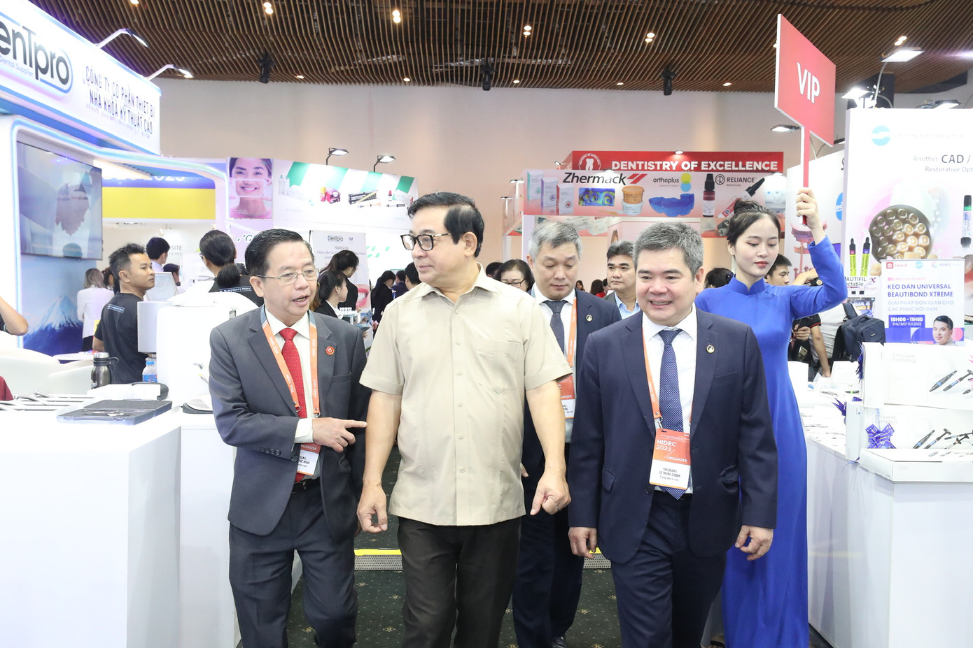 Chương trình triển lãm có sự tham gia của nhiều hãng trang thiết bị hàng đầu thế giới